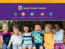 Tablet Screenshot of capitolschool.com